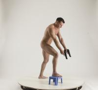 2020 01 MICHAEL NAKED MAN DIFFERENT POSES WITH GUNS 3 (2)